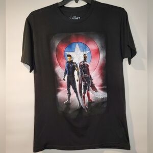 MARVEL FALCON and WINTER SOLDIER- T-Shirt- Men's- Size Medium- NWT